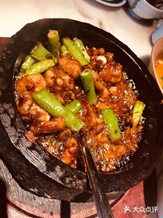 桂满陇-西湖船宴(西单大悦城店)石锅杭椒牛蛙图片