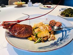 葱姜炒龙虾-皇朝会.经典传统粤菜(外滩店)