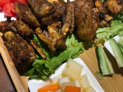 烤羊排-老兰家传统烧烤炒菜泡馍(小南门店)