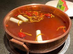 菌菇汤锅底-荣记火锅(青悦城店)