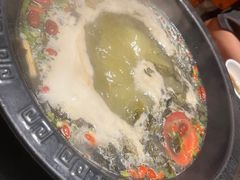 -景明轩•养生酸汤鱼火锅 云贵鲜菌 现舂野果酸汤(王寨小区店)