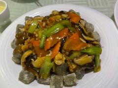 三鲜焖子-捏上开口笑海鲜水饺(台山街店)
