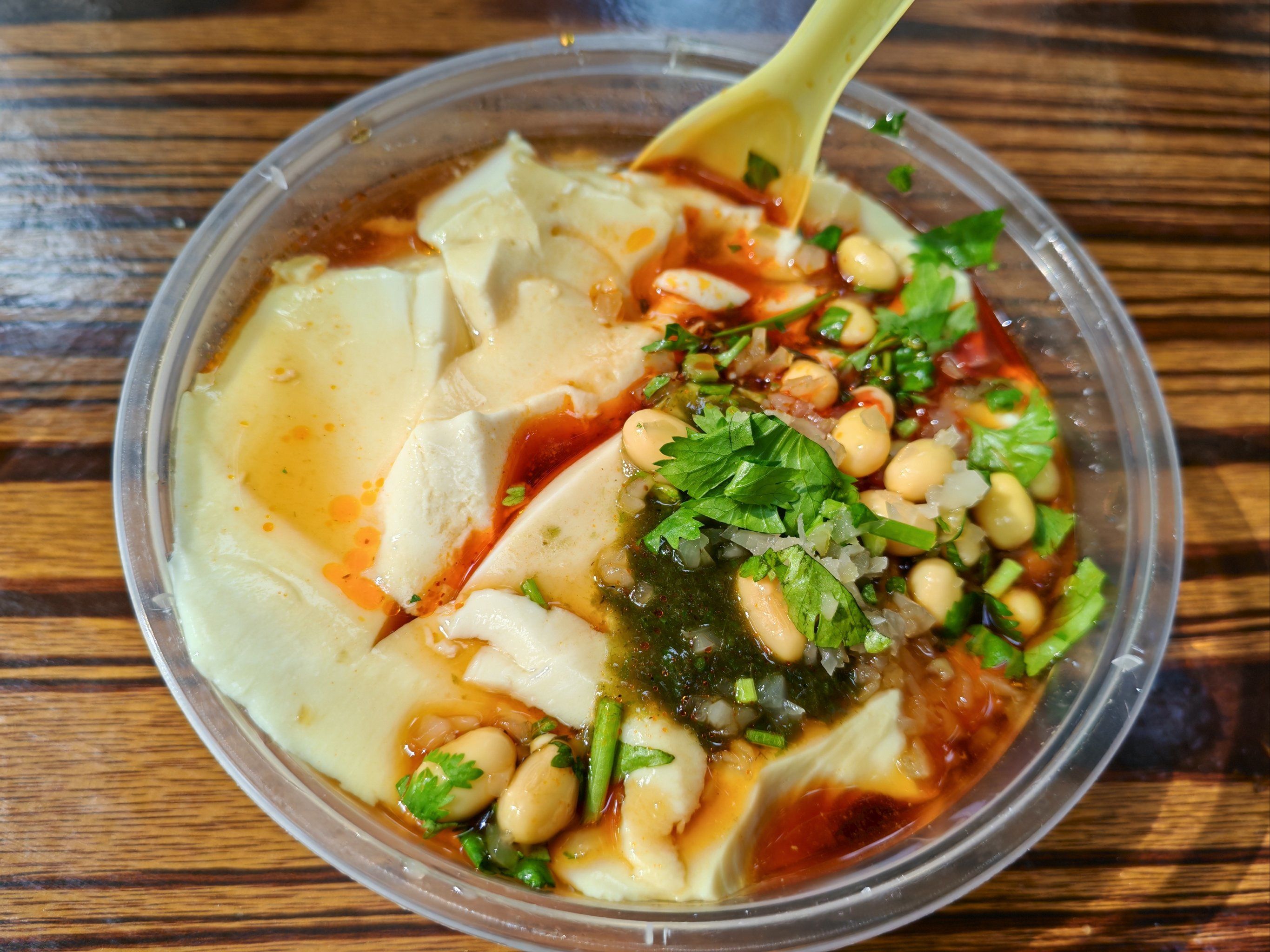 终于吃上了心心念念的豆腐脑