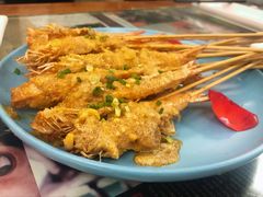 蛋黄焗基围虾-豆蔻电影主题餐厅(四牌楼店)