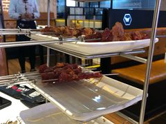 面包甜点陈列柜-玉善烧烤串城(长春总店)