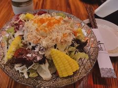 蟹肉温泉蛋沙拉-千懿六本木酒场(常熟路店)