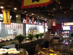 自助取餐区-盐汪子杂鱼馆(大港店)