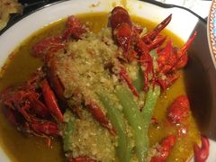 金汤蒜蓉小龙虾-京韵胡同·酱香羊蝎子火锅涮肉(长寿路店)