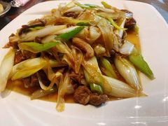 葱爆羊肉-新疆哈利德餐厅(紫薇都市店)