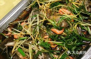 Steamed Baby Shrimp by An Ge