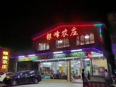 门面-银峰农庄·特色烧鸡·鲜无花果浸鸡