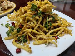 干煸海鲜菇-福星饭店(北新胡同店)