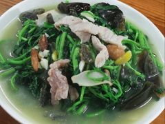 上汤皮蛋西洋菜-大赤坎肥仔强烧味海鲜餐厅(大赤坎店)