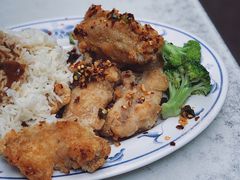 椒盐鸡扒饭-玫瑰苑烧腊饭店