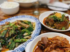 蒜苗回锅肉-雨田饭店(华兴东街店)