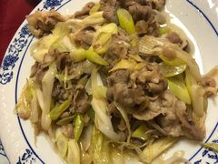 葱爆羊肉-有家驴肉黄面(敦煌店)
