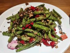 干煸四季豆-小菜园新徽菜(无锡人民路红豆店)