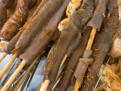 烤蚕蛹-二红烧烤排骨串(麦岛店)