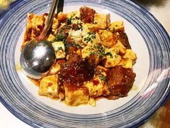 辣牛肉烧豆腐-那家小馆•北京菜•烤鸭(中关村店)