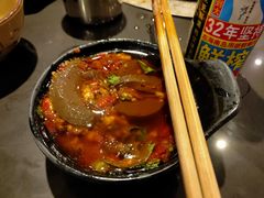 鸭血-重庆风光老灶火锅城(同德广场店)