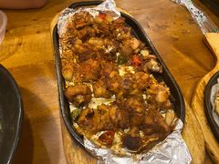 料理烤老味道鸡块-老东镇啤酒屋海鲜加工·蒸汽海鲜·海鲜烧烤(台东店)