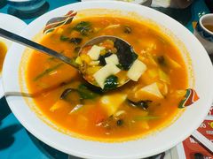 酸汤面片-巴依老爷新疆美食(天津远洋乐堤港店)