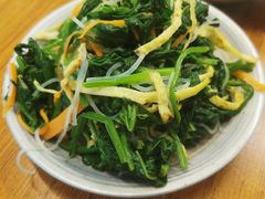 菠菜鸡蛋拌粉丝-侯哥面馆(瑞景店)