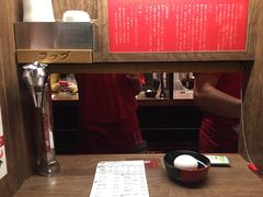 餐具摆设-一兰拉面(梅田阪急东通店)