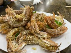 椒盐濑尿虾-贞姨美食·老字号海鲜大排档