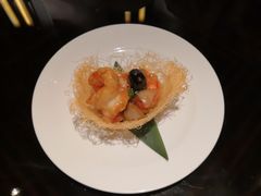黑蒜大千虾球-北京四季酒店·采逸轩