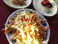 拌白菜心-北京龙庆四季香农家饭庄·灶台鱼·碳烤虹鳟鱼(龙庆峡店)