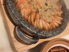 石板蒜蓉虾-小菜园新徽菜(苏州繁花中心店)