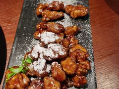 雪花糖醋里脊-绿茶餐厅(松江万达店)