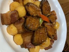 -东来菜馆•手抓海鲜家常菜•海鲜锅贴(鸽子窝店)