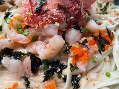 炙烤明太鱼籽虾仁拌面-里面·Noodlology(机电院店)