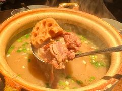 铫子煨排骨粉藕汤-清水亭湖北菜(大屯DT51店)