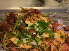 葱椒爆牛肉-绿茶餐厅(昆明世纪金源店)