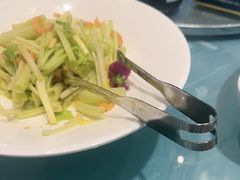 -海派美食·家宴海鲜青岛菜·石锅鲽鱼头(东方城店)