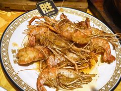 爆炒膏油虾-天宝食坊·啫啫煲大排档(西华路店)