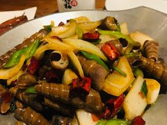 爆炒钉螺-后院烤吧·木炭烧烤·烤鱼·云贵川火锅(忻州古城店)
