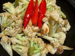 砂煲有机花菜-口味堂(惠济路店)