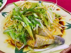 白切鸡的大葱酱油-隆都四季香饭店(碧海路店)