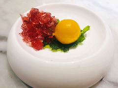 金桔鹅肝配石榴红酒冻-辛香汇·现炒川菜(淮海路百盛店)