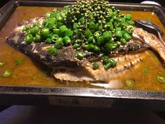 鲜青椒烤鱼-探鱼·鲜青椒爽麻烤鱼(广州花都来又来店)