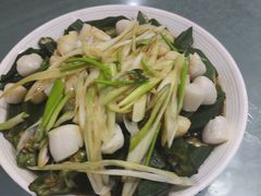 秋葵拌扇贝-隐厨·海鲜餐厅(恒通路店)