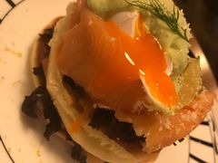 三文鱼松饼水波蛋-AFS Cafe & Canteen(闽江二路店)
