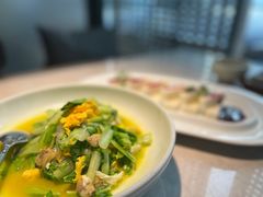 小白菜炒蛤喇-船歌·鱼水饺青岛菜(闽江二路店)