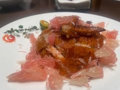 柚子脆皮鸡/例-香港狮子山下·明星粤菜餐厅(北苑店)