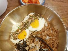 -明洞阿姨·韩式酱蟹烤肉·创意料理(方庄店)