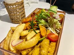 炸鱼薯角-秀儿家の小确幸花园西餐厅